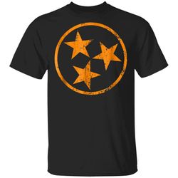 tennessee flag vintage grunge distressed graphic unisex t-shirt full size