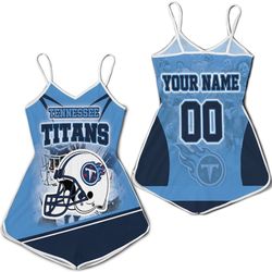 tennessee titans helmet afc south division champions super bowl 2021 personalized 3d romper