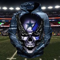 skull dallas cowboys full printing shirt &8211 maria