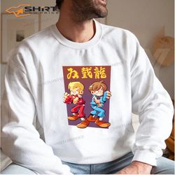 funny design billy &ampamp jimmy lee&8217s double dragon tshirt sweatshirt