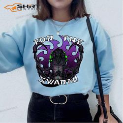 abathur for the swarm starcraft sweatshirt