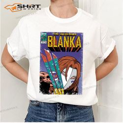 the incredible blanka wolverine t-shirt
