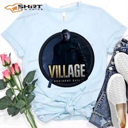 rounded resident evil village t-shirt