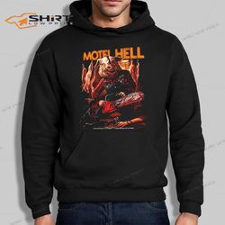 motel hell checking out is hell hoodie