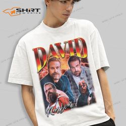 retro david harbour shirt