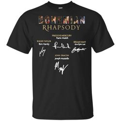 bohemian rhapsody rami malek freddie mercury signature t shirt &8211 moano store