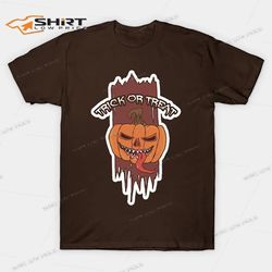 pumpkins halloween trick or treat t-shirt