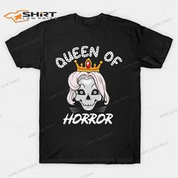 queen of horror movies halloween t-shirt