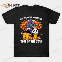 panda its the most wonderful time of the year t-shirt