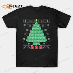 ugly periodic table christmas tree merry christmas 2023 t-shirt