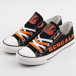 cincinnati bengals limited print  football fans low top canvas shoes sport sneakers t-dj107h