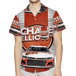 hendrick motorsports chase elliott6 3d all over print summer beach hawaiian shirt with pocket