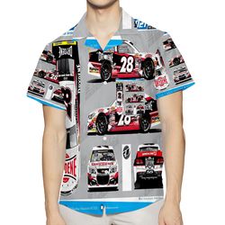 jd motorsport w gary keller car3 3d all over print summer beach hawaiian shirt with pocket