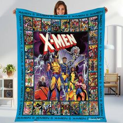 x men characters fleece blanket x men blanket x men wolverine cyclops