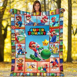 super mario blanket mario series fleece blanket super mario birthday g