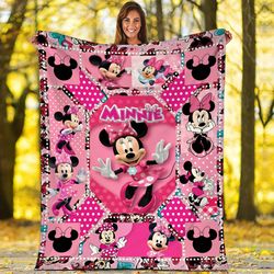 minnie mouse blanket minnie mouse fleece blanket mickey and friends bi