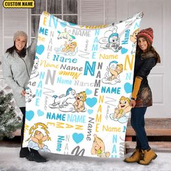 personalized name baby hercules and pegasus blanket, disney hercules f