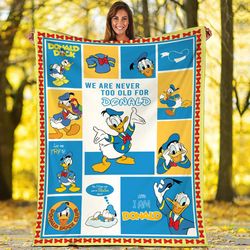 donald duck fleece blanket donald duck daisy duck blanket animal kingd