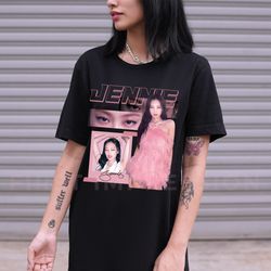 jennie shirt, jennie kim shirt, black pink shirt. black pink shirt for fan, black pink shirt for men women. unisex shirt