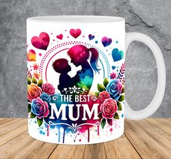 the best mum mother and son mug wrap 11oz & 15oz mug