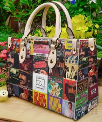 frank zappa leather handbag