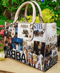 abba leather handbag