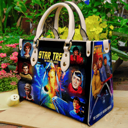 star trek leather handbag