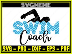 swimming swim coach svg png dxf eps pdf clipart for cricut swimming quotes svg d,nfl svg,nfl football,super bowl, super