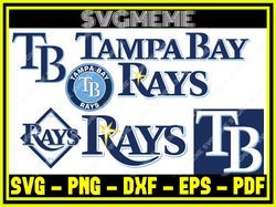 tampa bay rays mlb baseball svg png dxf eps pdf clipart for cricut svg digital a,nfl svg,nfl football,super bowl, super