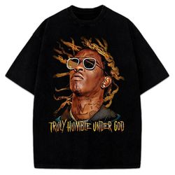 young thug t-shirt jeffery williams free thugger rap t-shirt