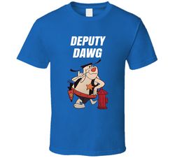 deputy dawg 60s cartoon character fan t shirt