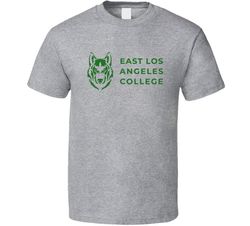east los angeles college workout basketball t shirt