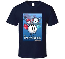 the henry stickman stickmin collection t shirt 1