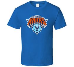 villanova knicks new york mashup parody fan t shirt