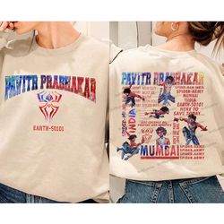 pavitr prabhakar comfort colors 2 sides shirtspider-man india shirtspider-man across the spider-verse shirtmiles morales