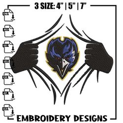 baltimore ravens embroidery design, baltimore ravens embroidery, nfl embroidery, sport embroidery, embroidery design,ani