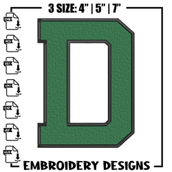 dartmouth logo embroidery design, ncaa embroidery,sport embroidery,logo sport embroidery,embroidery design