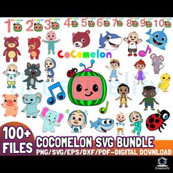 100 files cocomelon bundle svg design