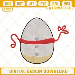 Forky Easter Egg Embroidery Designs, Toy Story Easter Day Embroidery Files.jpg