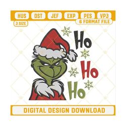 ho ho ho grinch christmas embroidery design file.jpg