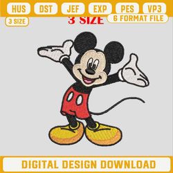 mickey disney embroidery design, mickey mouse embroidery files, mickey mouse machine embroidery design.jpg