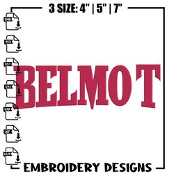 belmont bruins logo embroidery design, ncaa embroidery,sport embroidery,logo sport embroidery,embroidery design,anime em