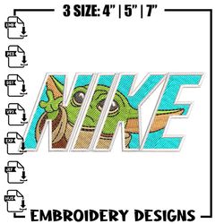 baby yota nike embroidery design, baby yota embroidery, nike design, logo design, logo shirt, digital download,anime emb