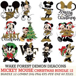 ul monroe warhawks bundle 12 zip mickey christmas cut files,svg eps png dxf,instant download,digital download