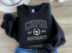 valentines day sweatsirt, valentine sweatshirt, valentines day hoodie, valentines day shirt, valentine vibes, cupid univ