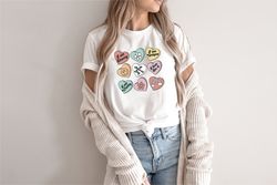 positive affirmations shirt, teacher valentine shirt, candy heart shirt, women valentines day shirt, funny valentines da