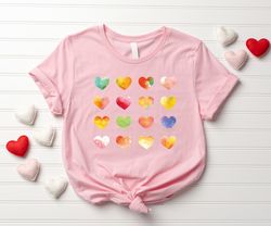 womens graphic valentines shirt, cute hearts valentines shirt, love shirt, teacher valentine shirt, funny valentine day