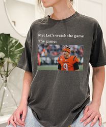 comfort colors watch the game joe burrow tshirt, bootleg joe shiesty shirt, nfl vintage shirt, joe brr gear, funny nfl m