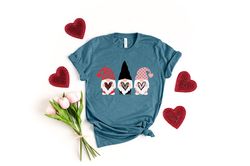 valentines gnome shirt, love valentines yall  shirt, leopard heart shirt,cute valentines day shirt, cute heart shirt, ha