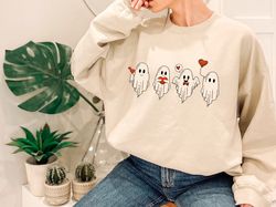 Valentines Day Ghost Shirt, Cute Ghost Shirt, Valentines Day Shirt, Lover Tee, Cute Valentine Shirt, Singles Day Shirt,